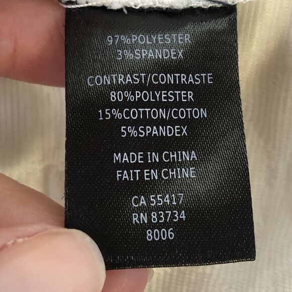 Linea Domani Limited Edition Women’s White Circle Quilt Design Dress Size 16 - Picture 14 of 15